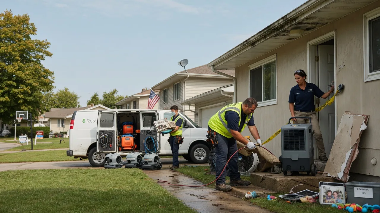Water Damage Restoration in Bethany, IL near me